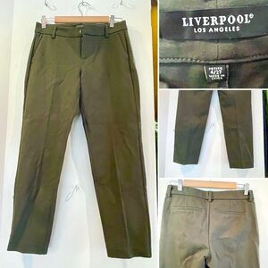 Liverpool Olive Pants 4/27 NWOT